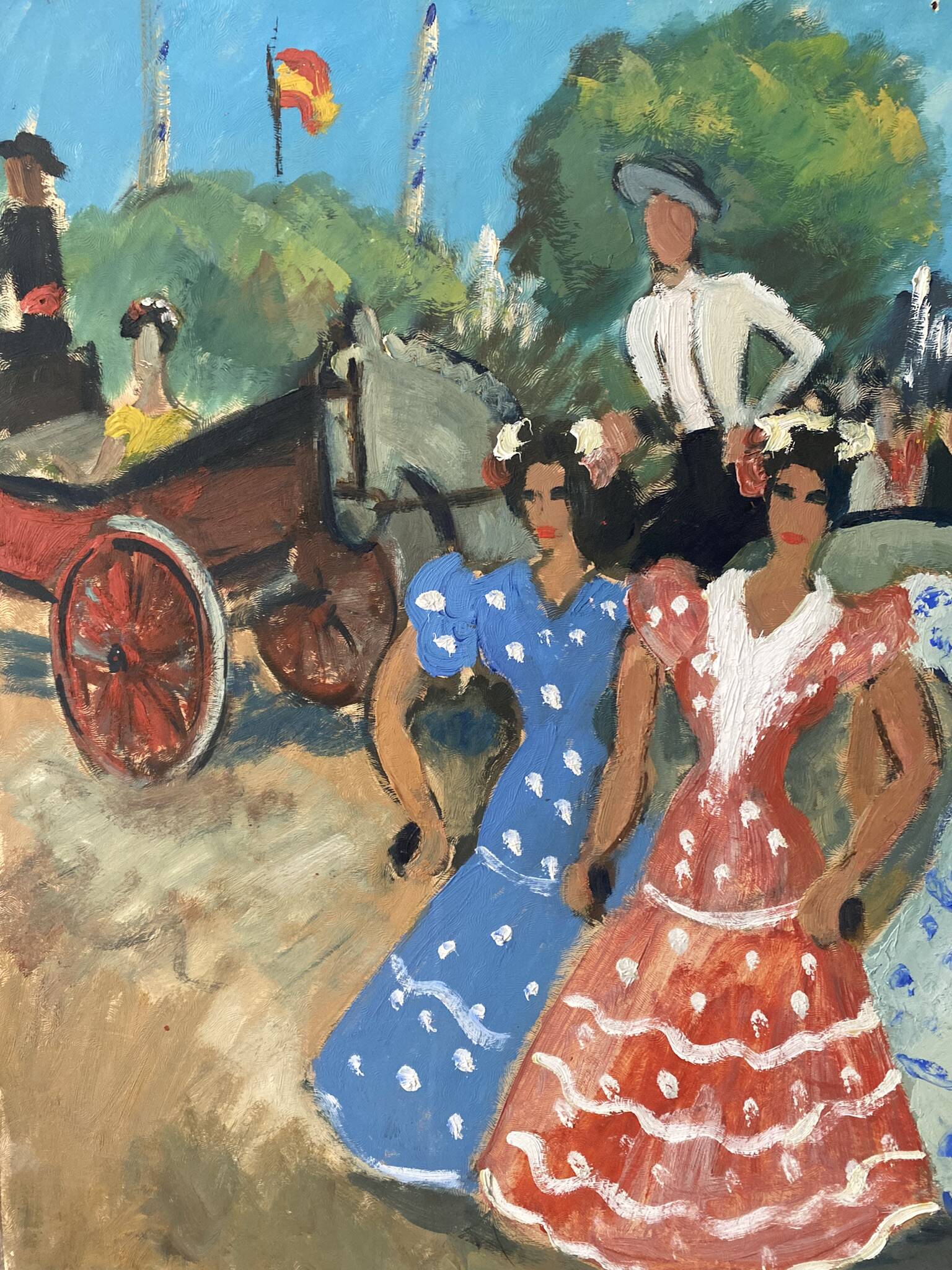 Spanish dancers signed