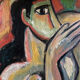 Tableau cubiste signé Boris Chatzmann