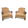 Paire de fauteuils de style Louis XIII