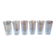 Série de 6 verres en cristal taillé Saint Louis