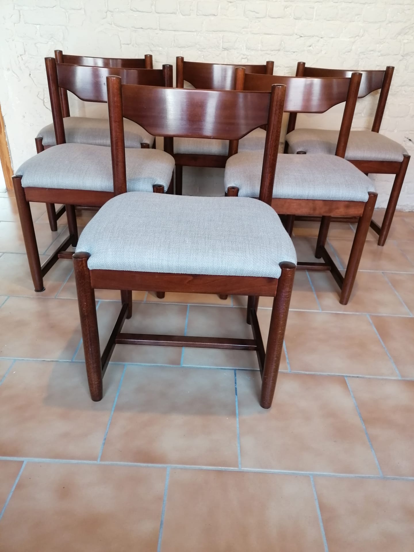 Chairs in teck Denmark 1960