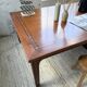 Double-sided walnut counter desk 1900