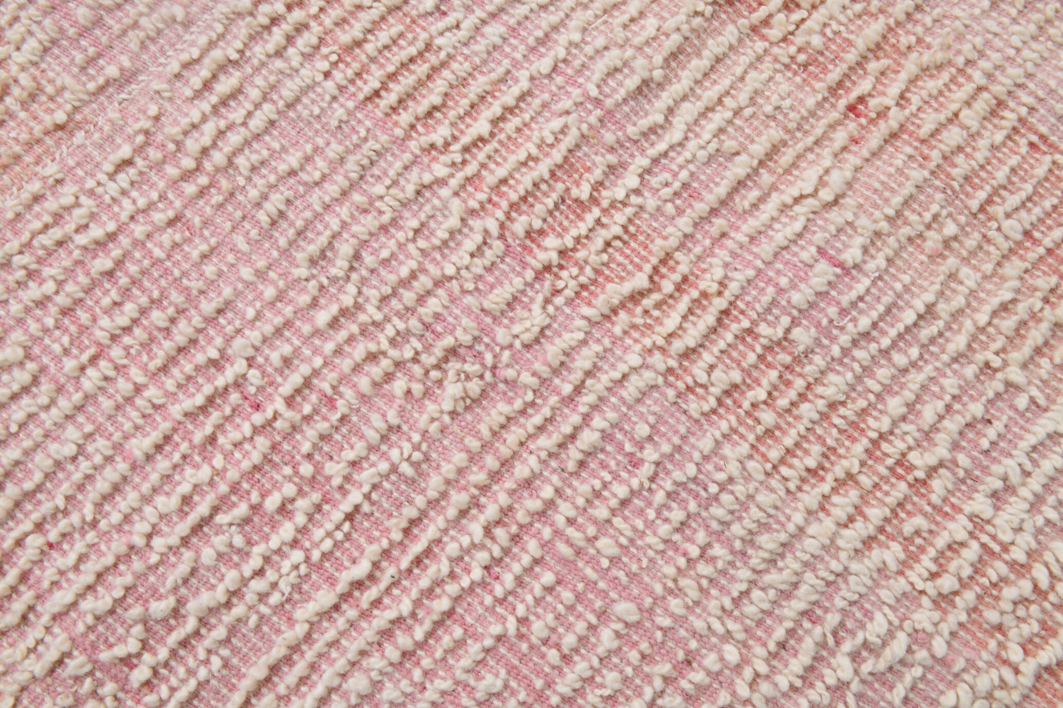 Tapis turc rose Kilim Blush 7x8, 228x248cm