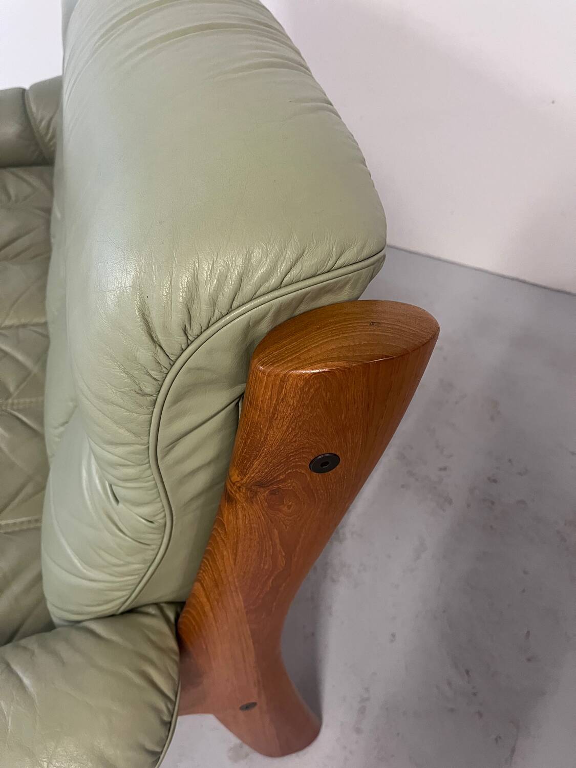 Canapé norvégien deux places des années 1980