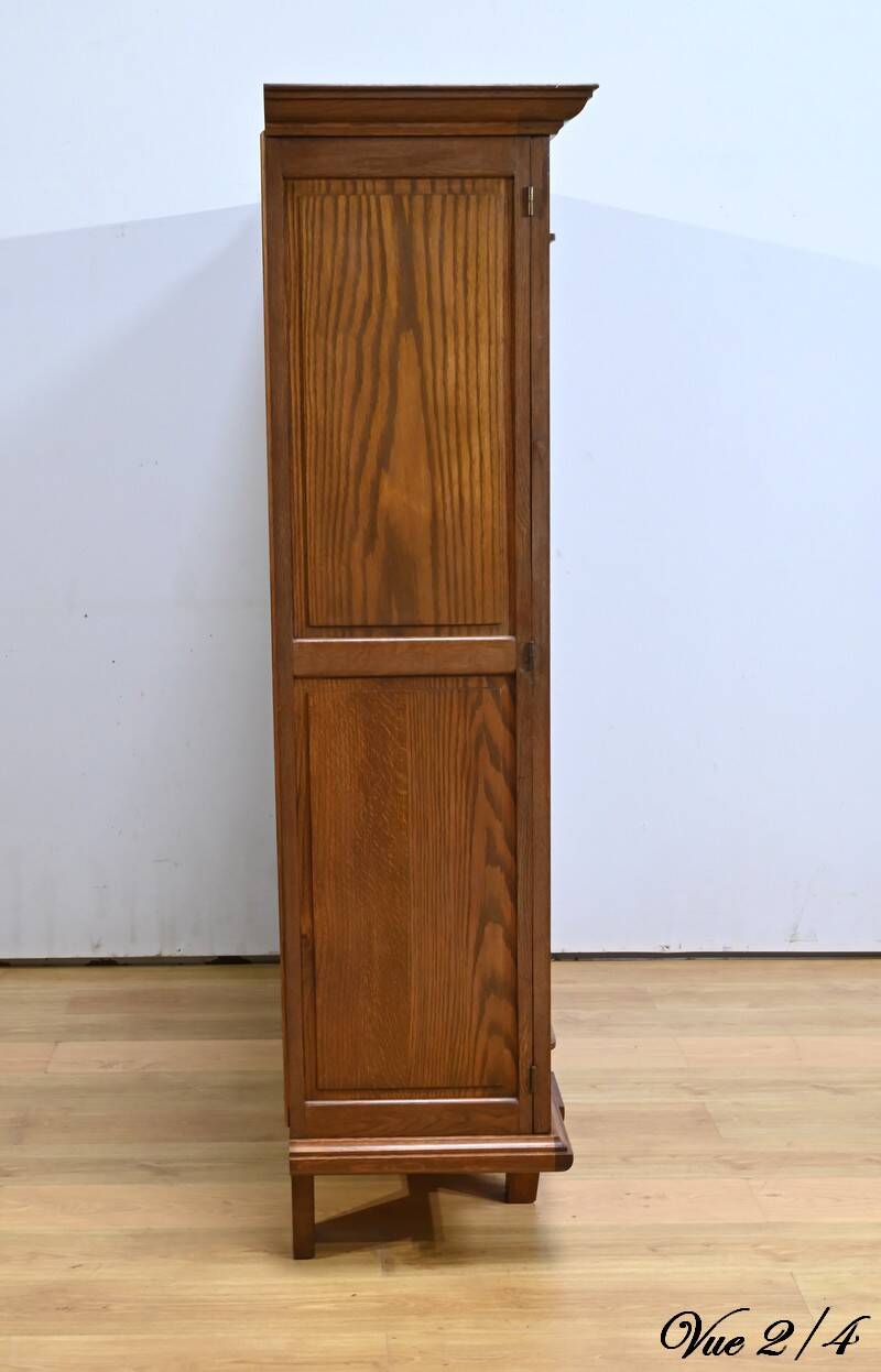 Oak bookcase, Art Deco period – 1940
