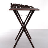 Antique Mahogany tray table Victorian 1880 England