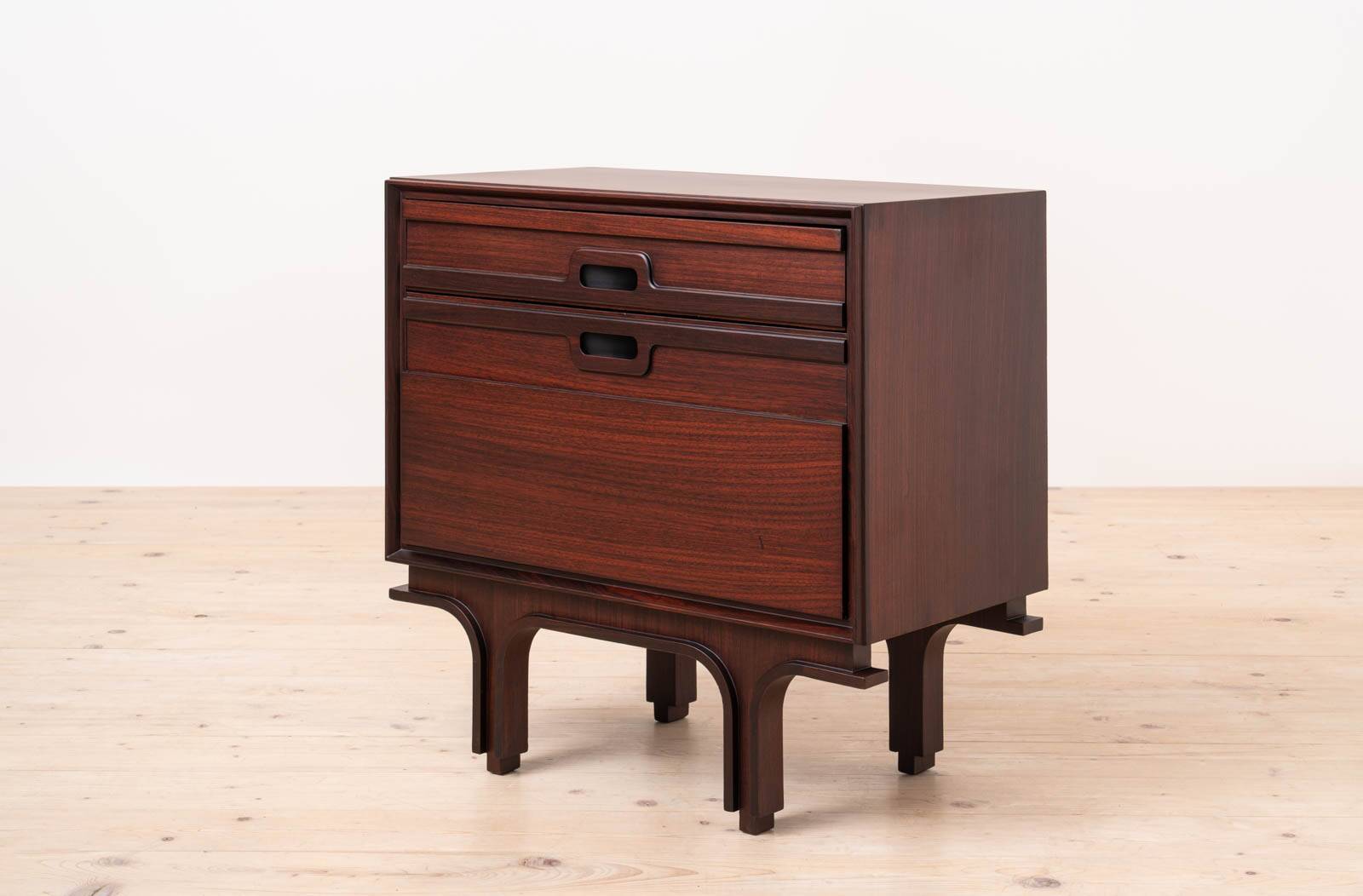 Pair of Italian Bedside Cabinets attributed to Bernini, Italy, circa 1965