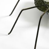 Beautiful Italian Mid Century Modern "Spider" wall lamp made of metal