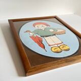 Screen printing on PAPER Medallion