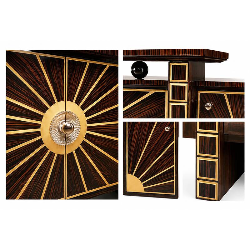 Wooden sideboard