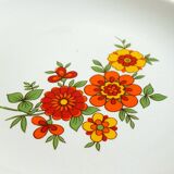 Set of 9 orchies flower plates