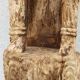 Ancient wooden ancestor statue of the Leti Islands, Indonesia