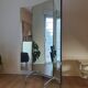 Miroir triptyque sur roues