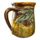 Provençal pitcher in ceramic signed Galtié – olive leaf decoration