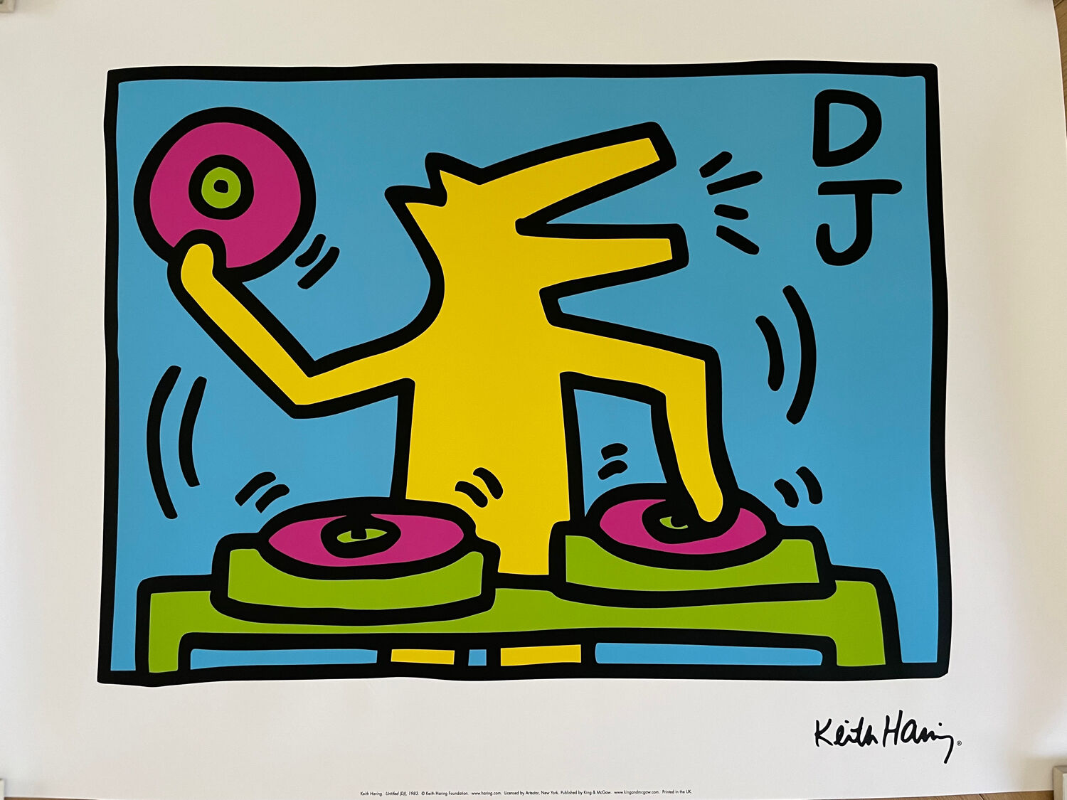 Keith Haring poster