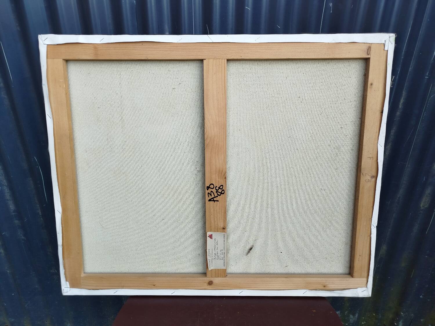 Philippe Charpentier (20th century) Mixed media on canvas, 1997