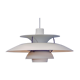 Danish PH5 pendant in white by Poul Henningsen for Louis Poulsen, 1970s