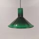 Suspension Holmegaard P&T, verre vert. 1976, Danemark