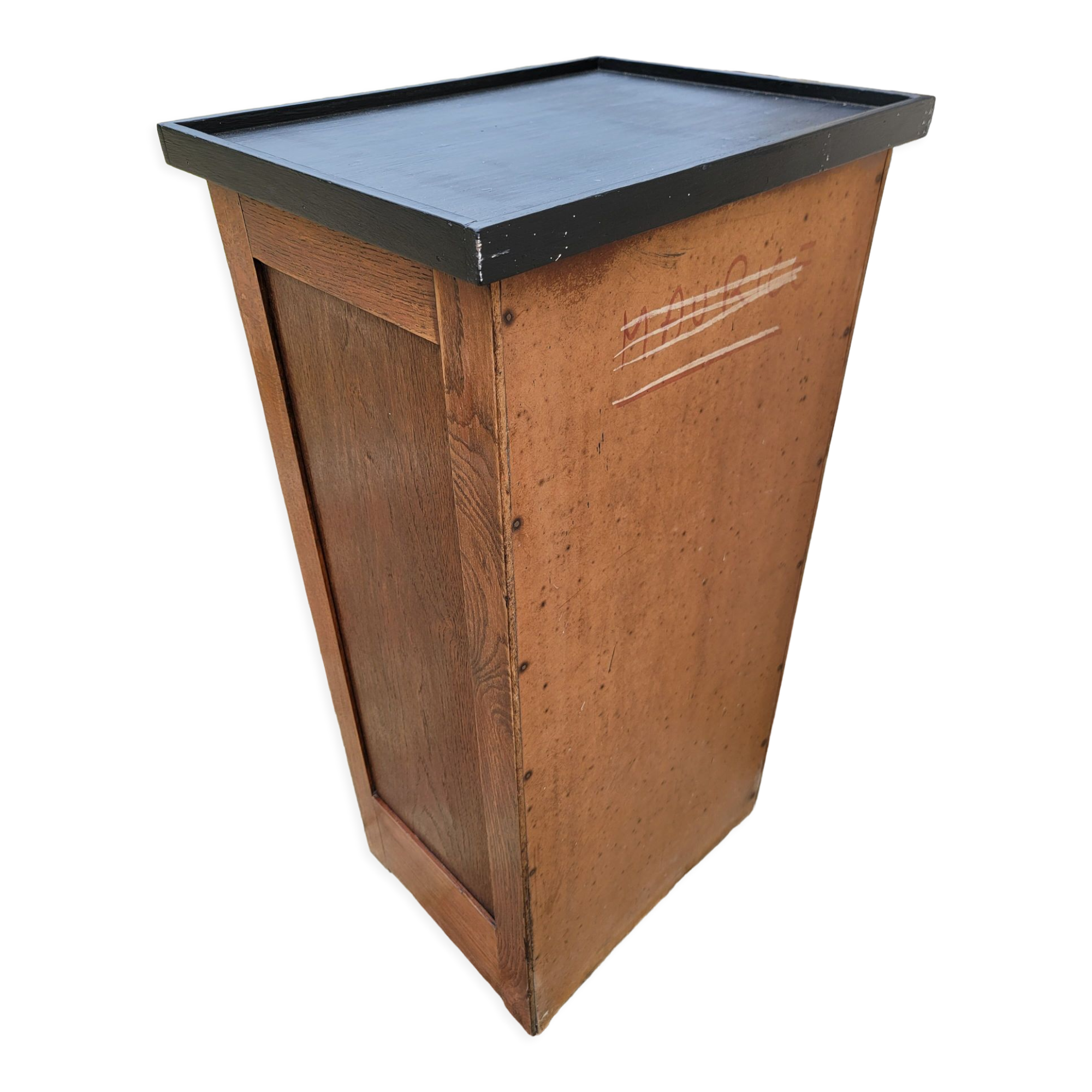 Vintage curtain binder cabinet