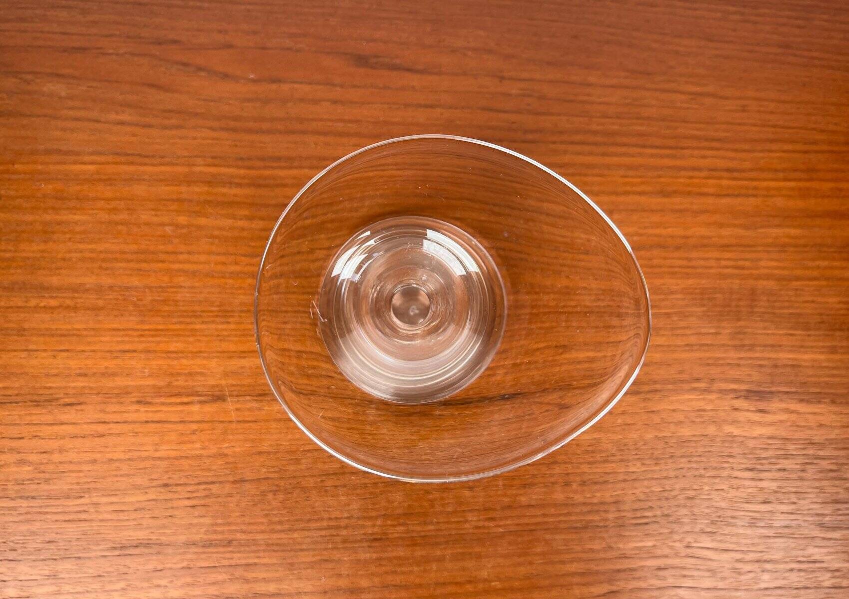 Vintage glass vase from the German Flamingo series by Peill & Putzler, 1970s.