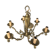 Solid brass chandelier 6 arms