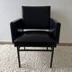 Black armchair, 50s design