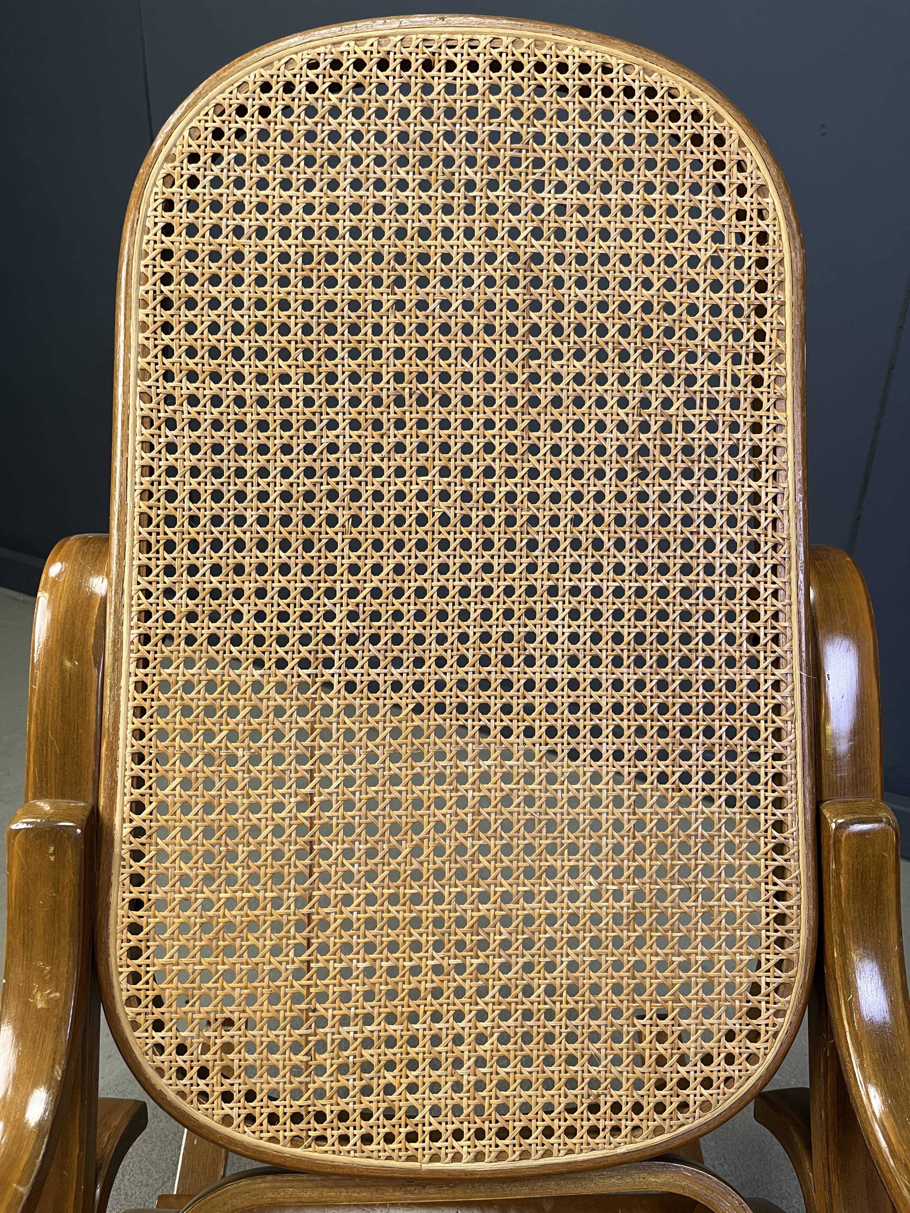 Vintage bentwood rocking chair, 1960s