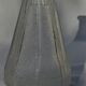 Former pitcher carafe bistro water pot in molded glass 1950s