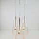 Italian Glass Fucsia 3 Pendant Lamp by Achille Castiglioni for Flos
