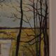 Paysage avec arbres par Harry Sahlin