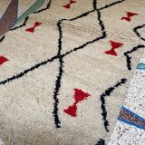 Moroccan Berber rug decorated 250cmx150cm