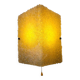 Rare Midcentury Lucite Wall Lamp Pokrok, 1960s