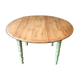 Table de ferme ronde à rabats