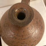 Signed stoneware vase