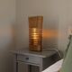 Lampe en bois de chêne sculptée, Dominique Dezen