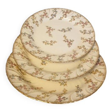 Three Louis XV dishes from Sarreguemines