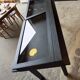 Antique display cabinet on legs