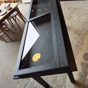 Antique display cabinet on legs