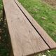 Antique oak bench