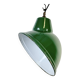 Industrial Green Enamel Factory Pendant Lamp, 1960s