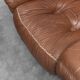 COPPIA DI POLTRONE VINTAGE IN PELLE MARRONE ANNI ’70 MODERNARIATO