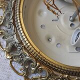 Large globe ceiling light