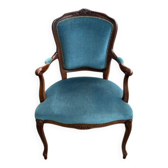 Fauteuil, bergère style Louis XVI