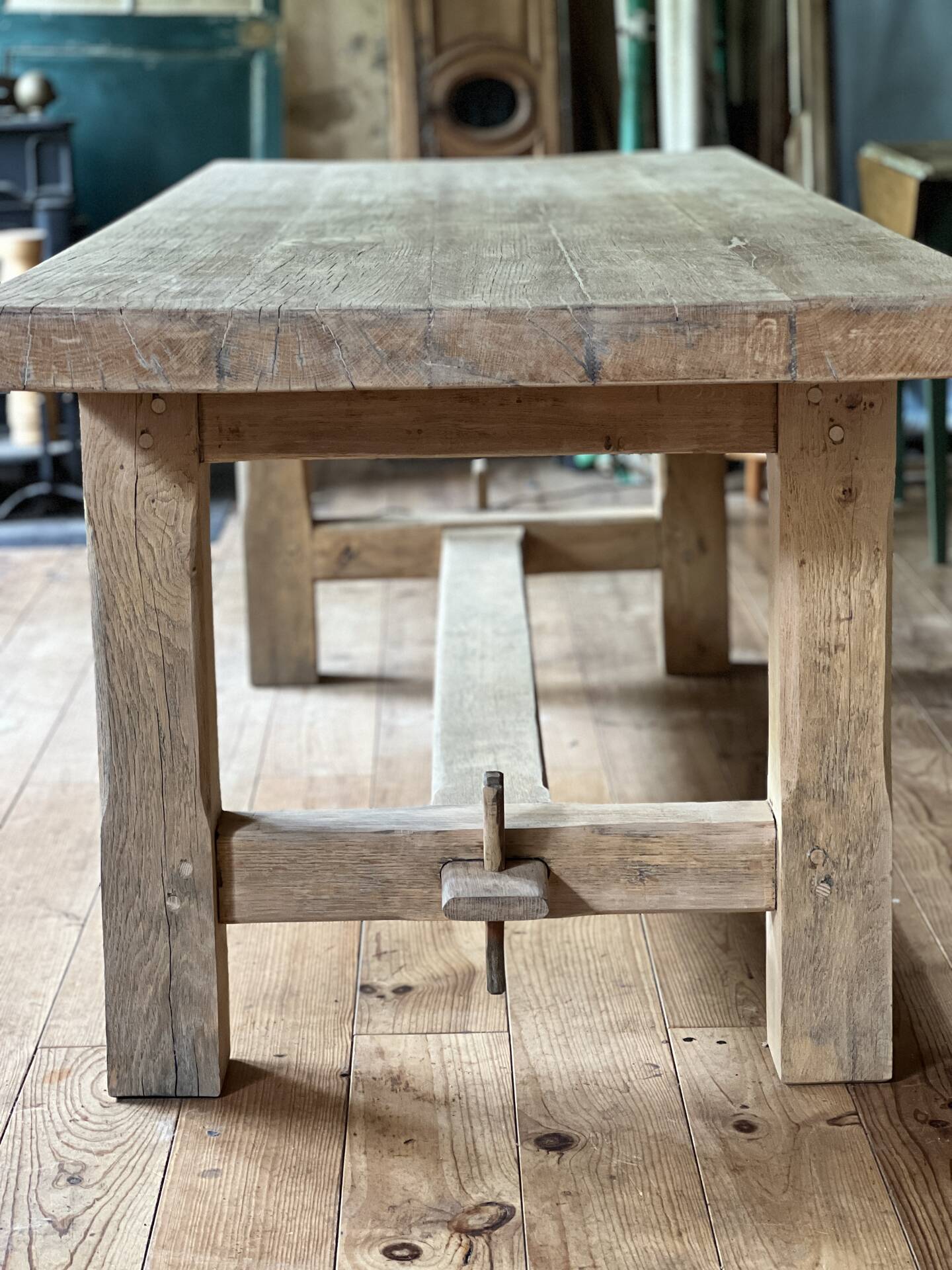 Farmhouse table - solid elm