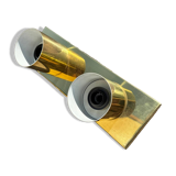 60s minimalist brass wall lamp by Beisl Leuchte, Germany