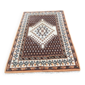 Tunisian Kairouan rug in knotted, handwoven wool, 153x255