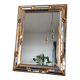 LaBarge Italian faux bamboo Hollywood Regency mirror 1980s