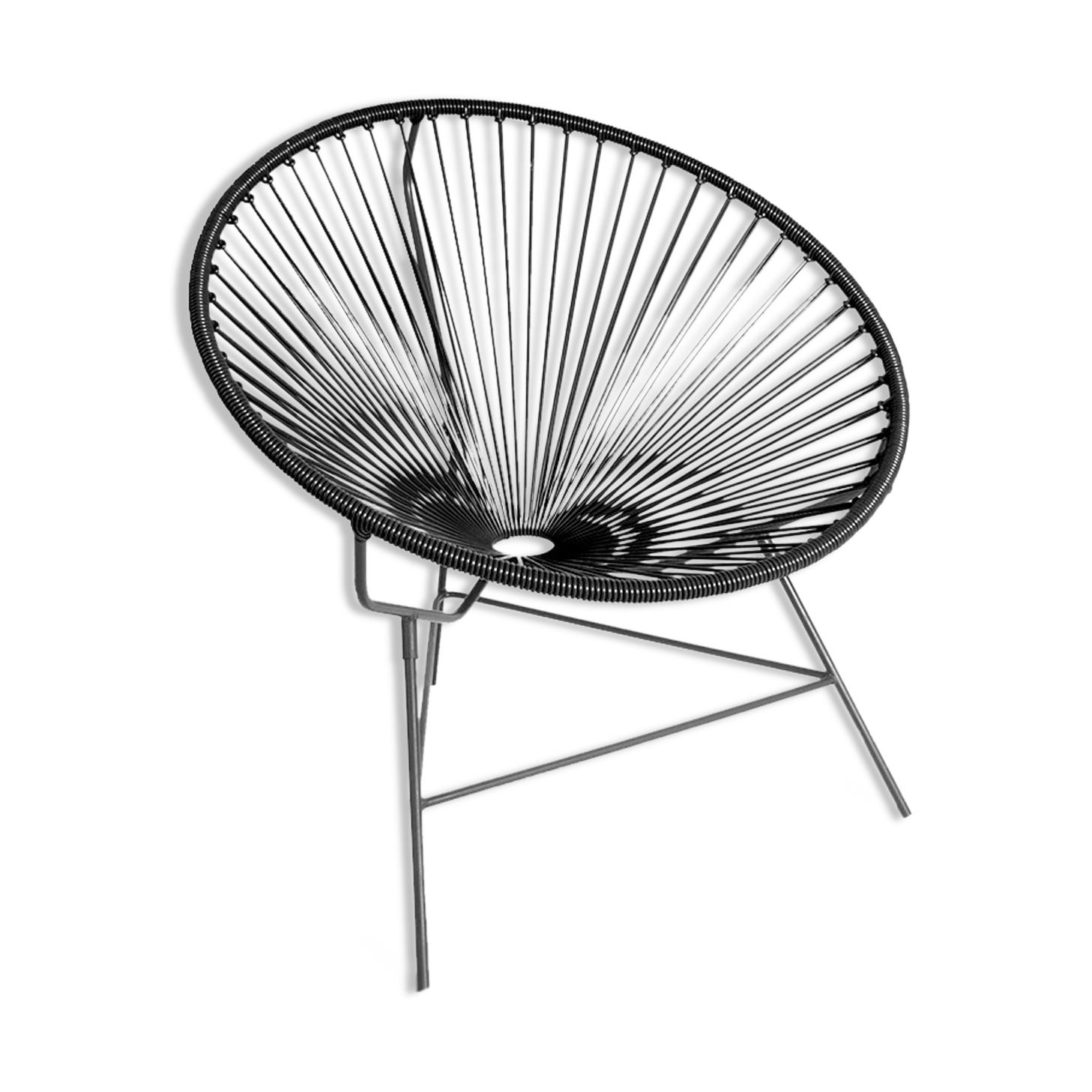 Armchair Huatulco black BOQA