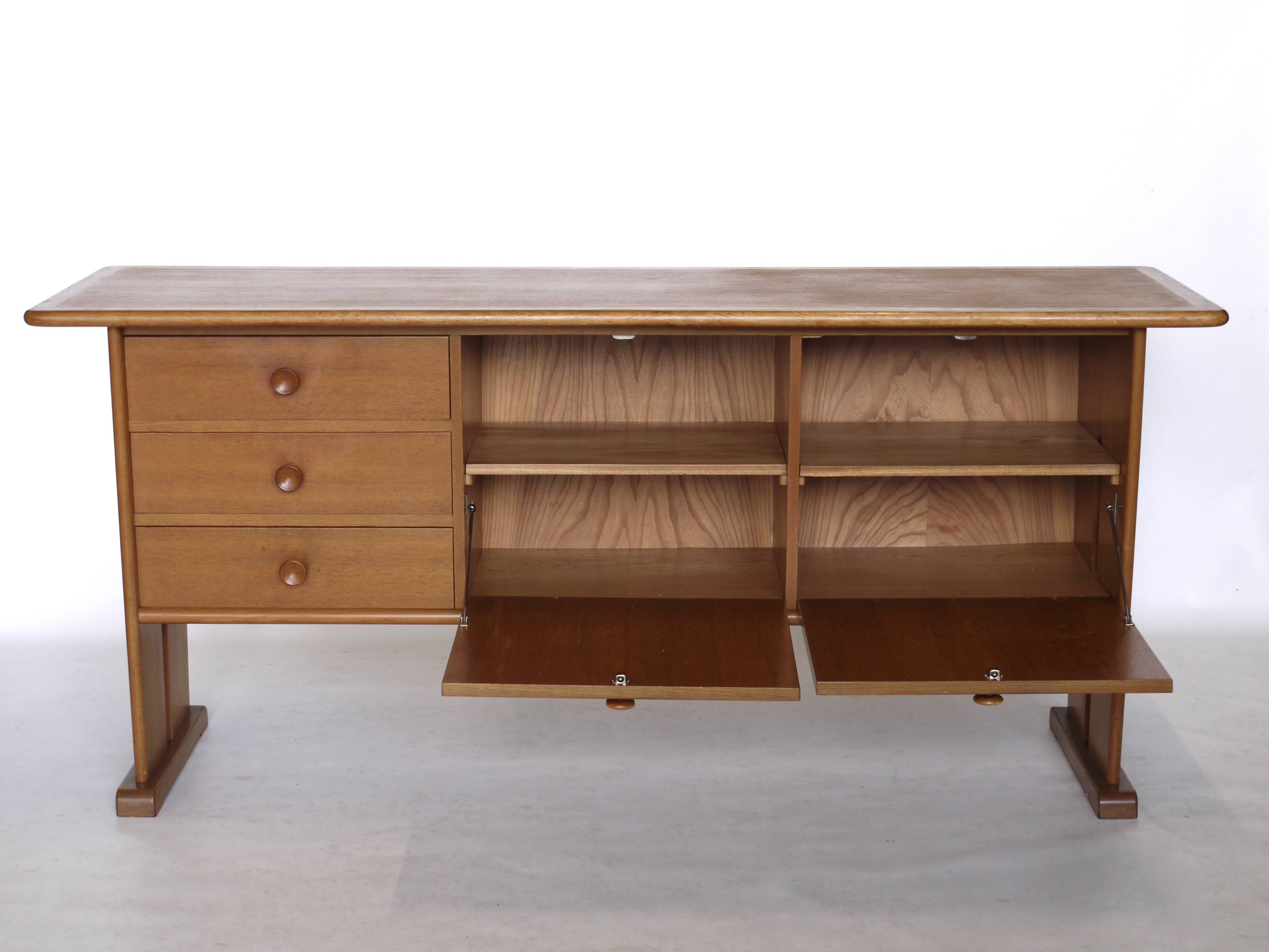 Art Deco Oak Sideboard by Bas van Pelt for EMS Overschie. 1930s