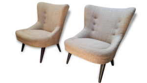Paires de fauteuils années